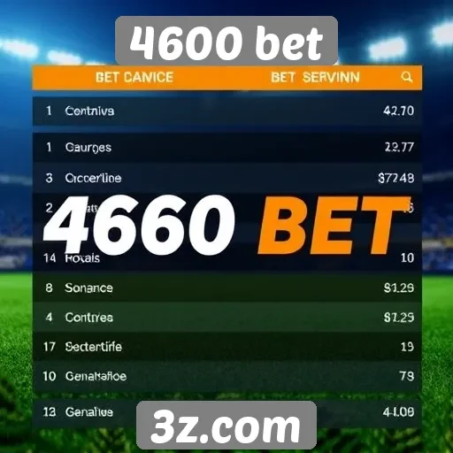 Exploração dos métodos de pagamento no 4600 bet